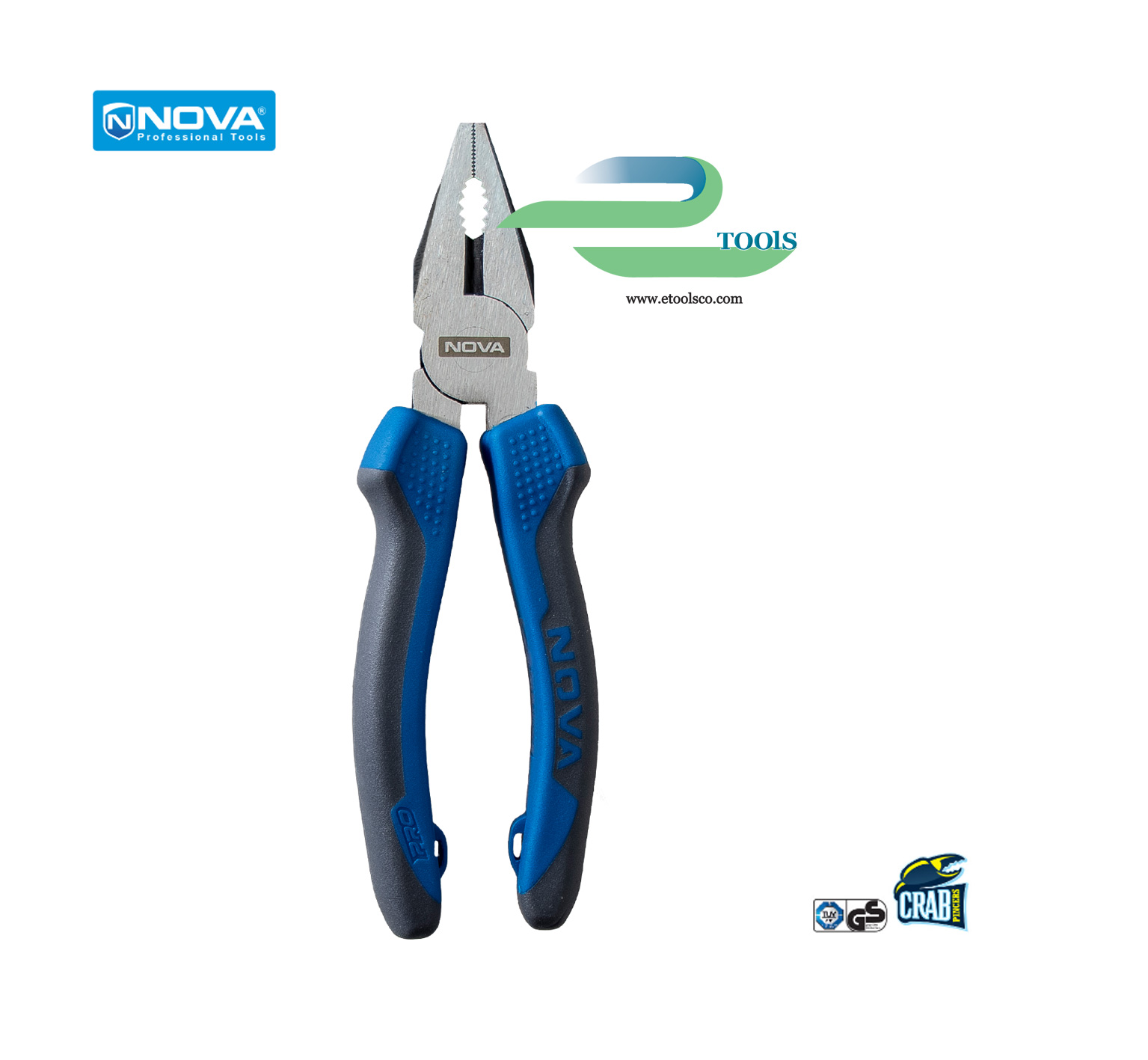 انبردست نووا مدل NTP 8004 سایز 7 اینچ