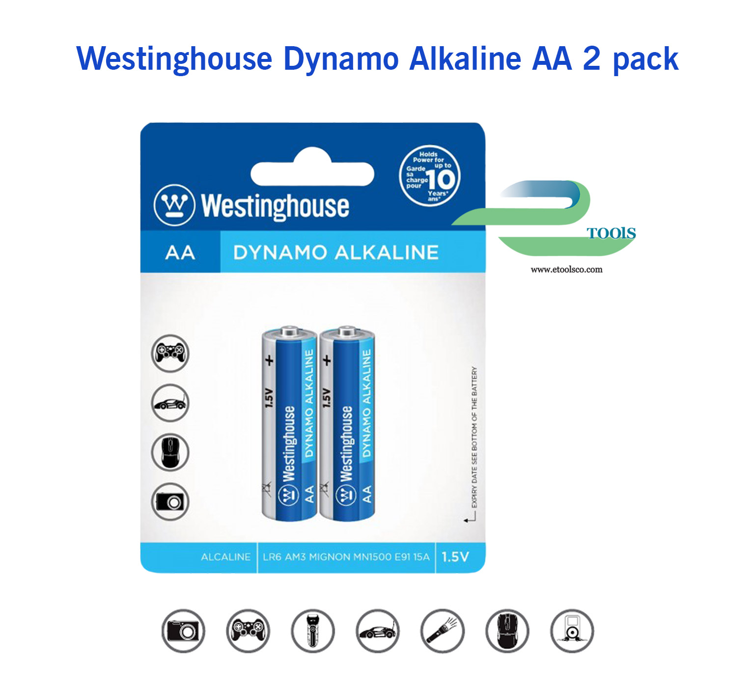 باطری قلمی آلکالاین وستینگهاوس 2 عددی