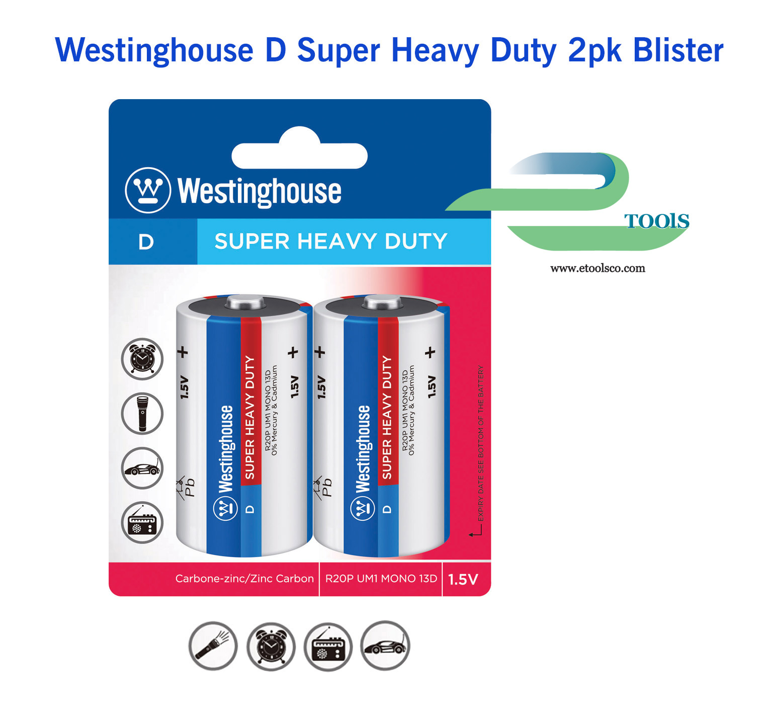 باطری بزرگ وستینگهاوس 2 عددی کارتی