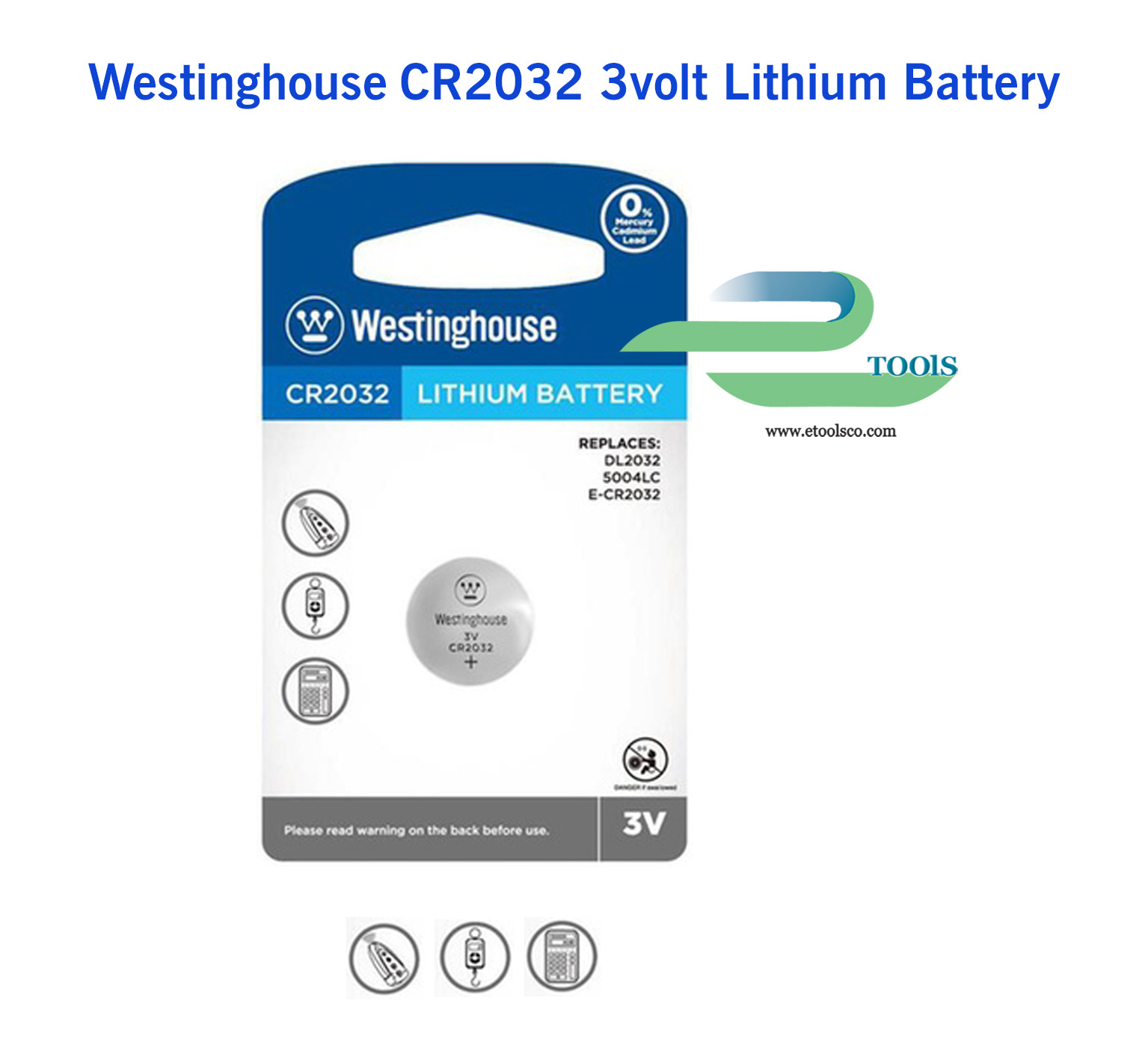 باطری سکه ای لیتیوم وستینگهاوس 2032