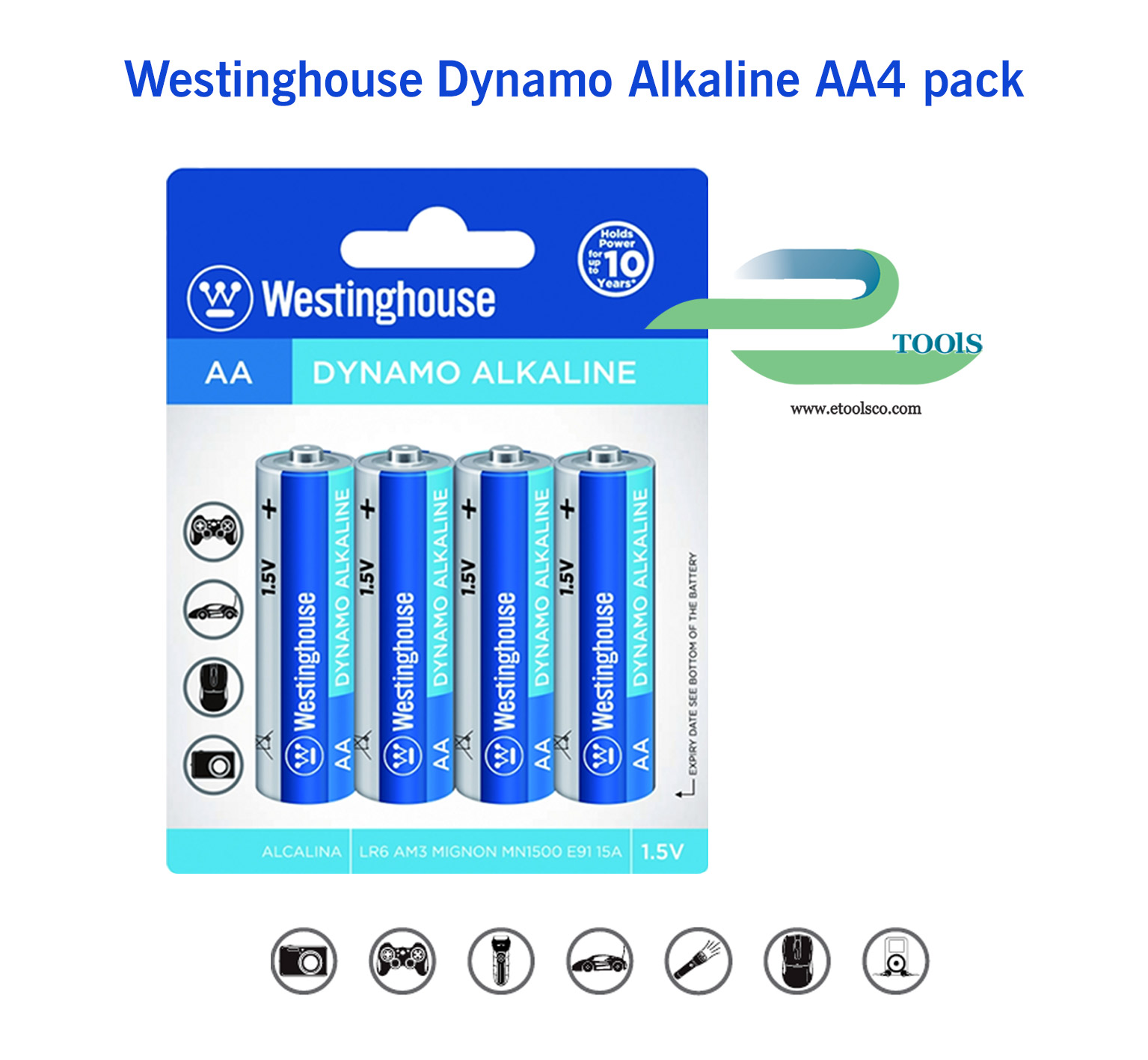 باطری قلمی آلکالاین وستینگهاوس 4 عددی