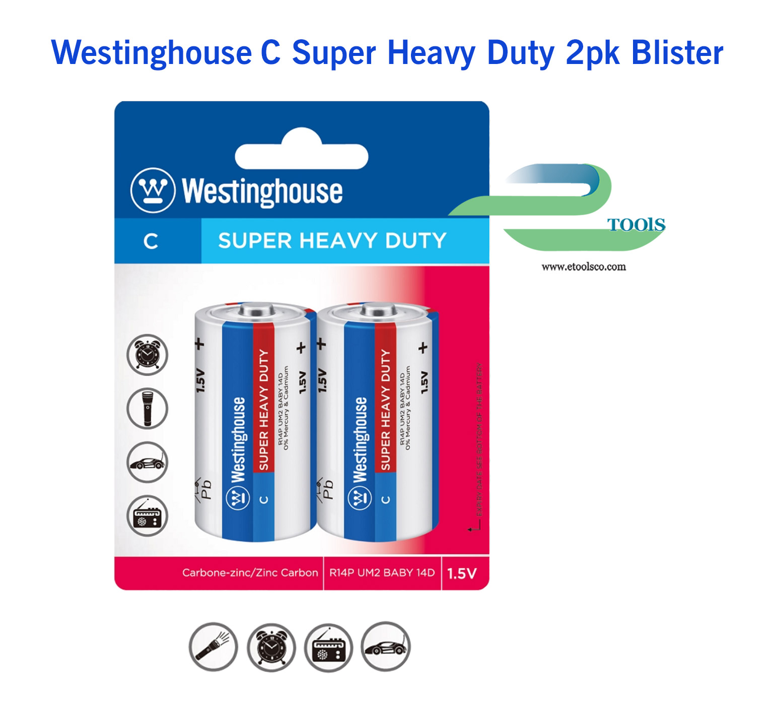 باطری متوسط وستینگهاوس 2 عددی کارتی