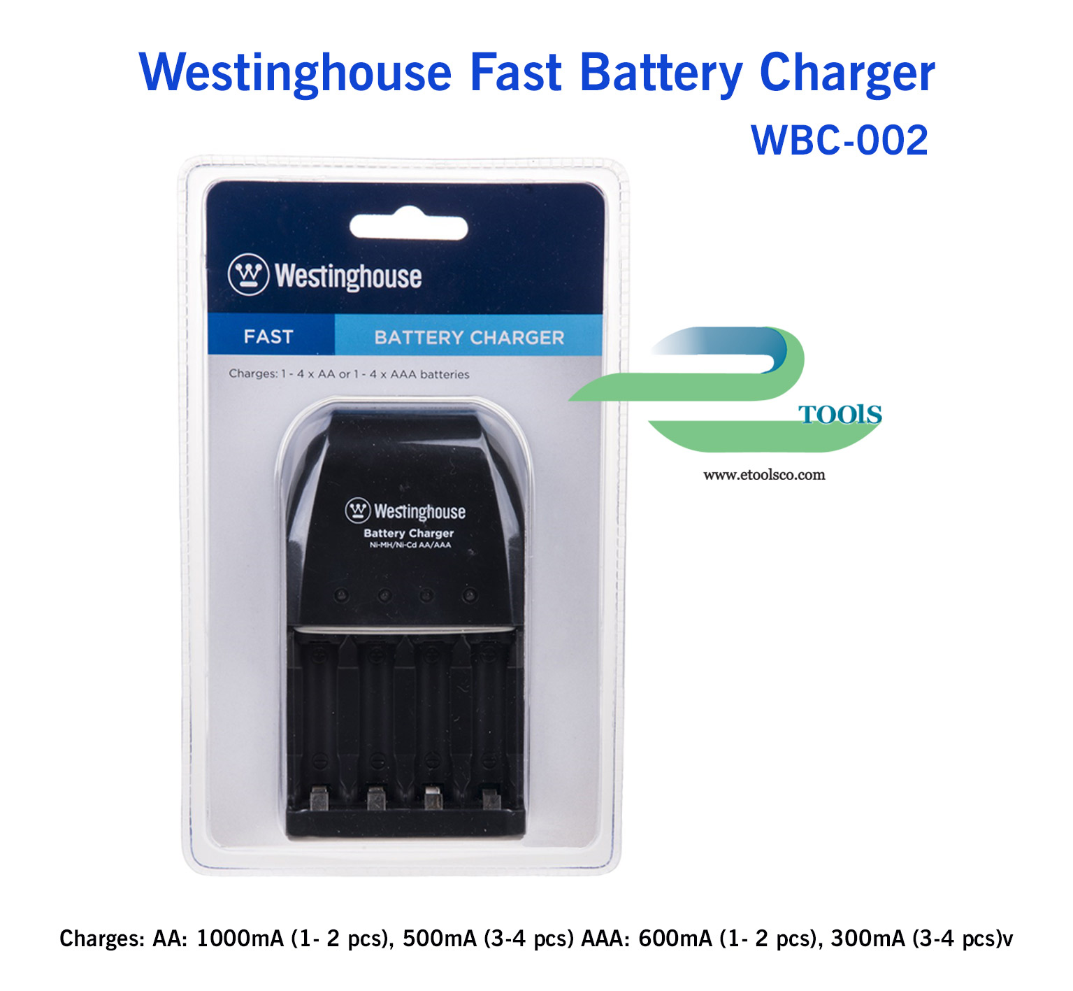 شارژر باطری وستینگهاوس مدل 002