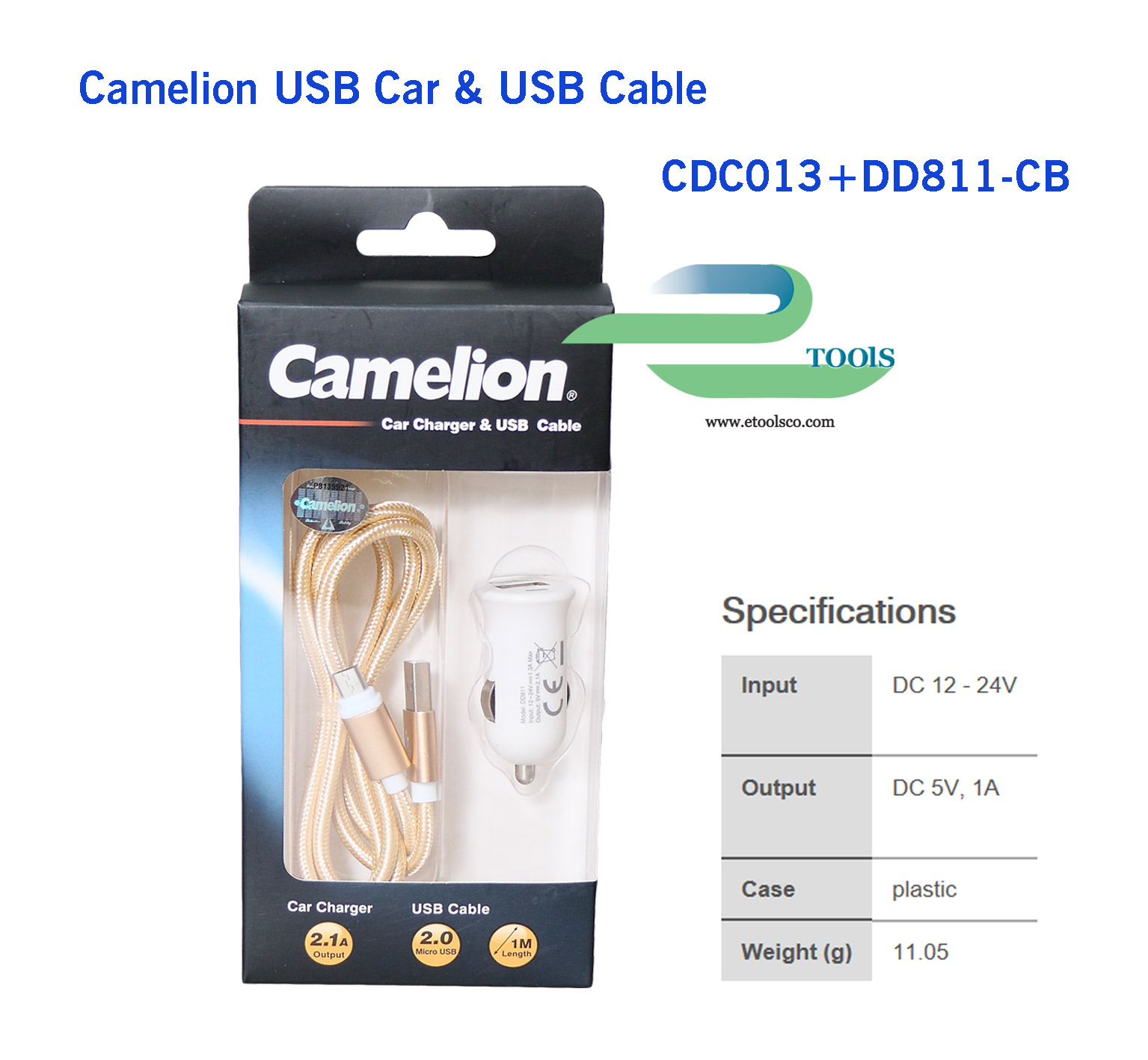 شارژر فندکی کملیون مدل 013