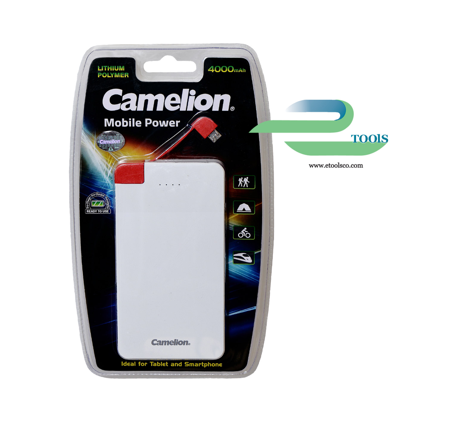 پاور بانک کملیون 4000 میلی آمپر مدل PS660